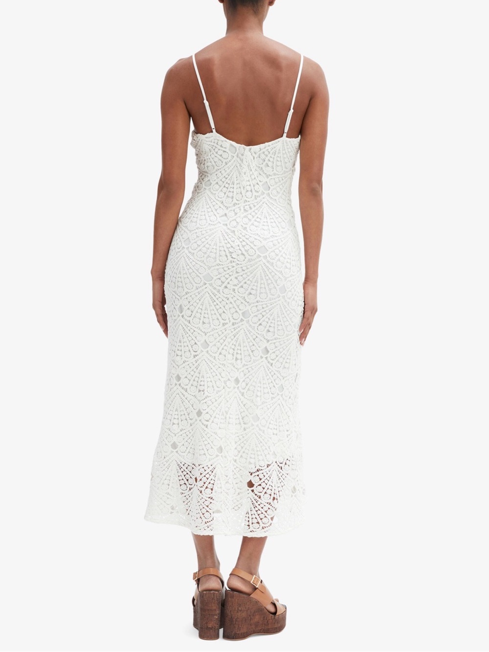 Bardot Adoni Crochet Midi Dress size small - Picture 3 of 12